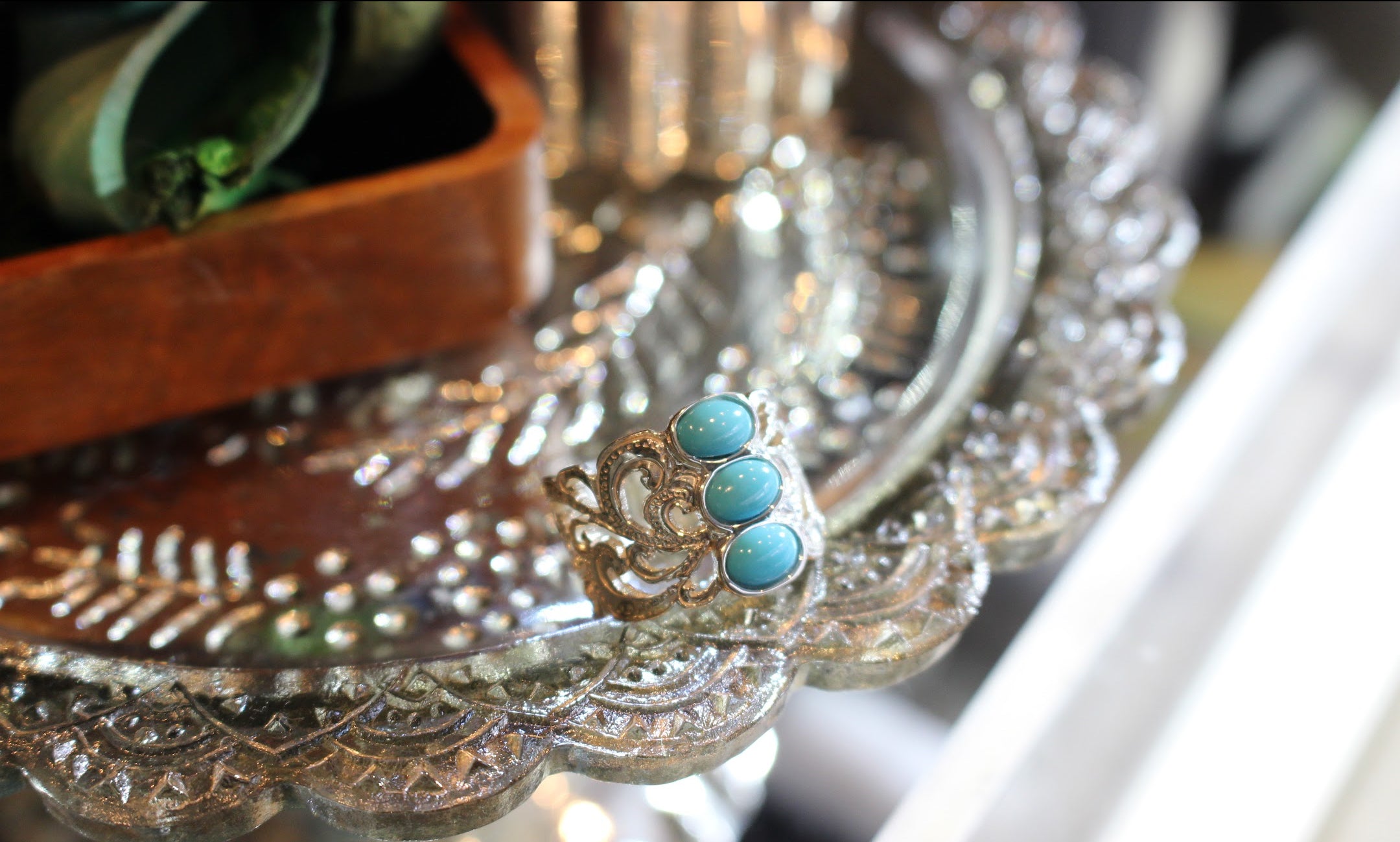THREE STONES FILIGREE RING – Artistry & I | Hawaiian