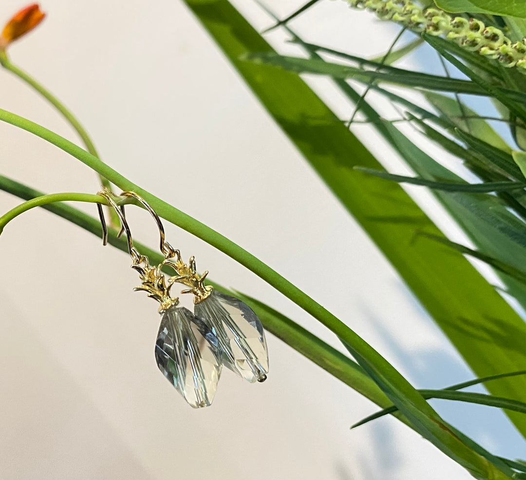 LEMON QUARTZ EARRINGS