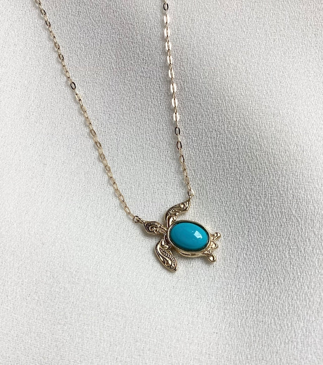 HONU TURQUOISE PENDANT – Artistry & I | Hawaiian Chanting Jewelry