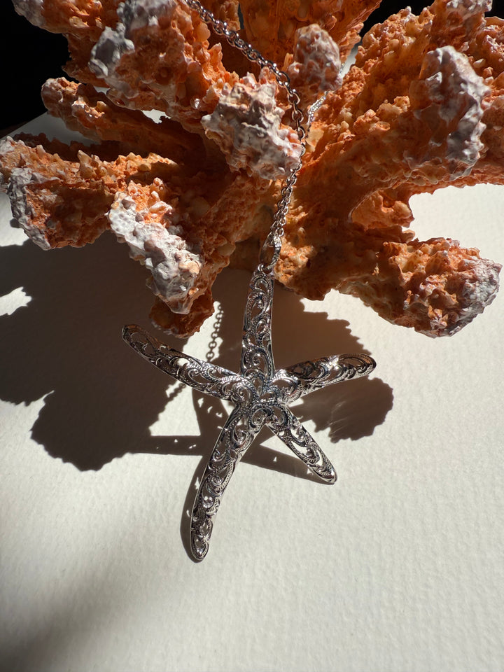 STARFISH FILIGREE PENDANT