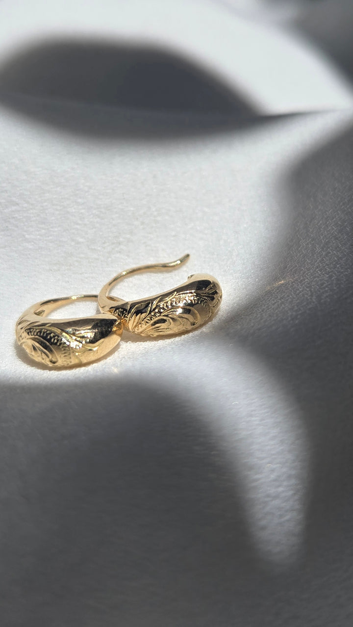 K18YG MOANA EARRINGS