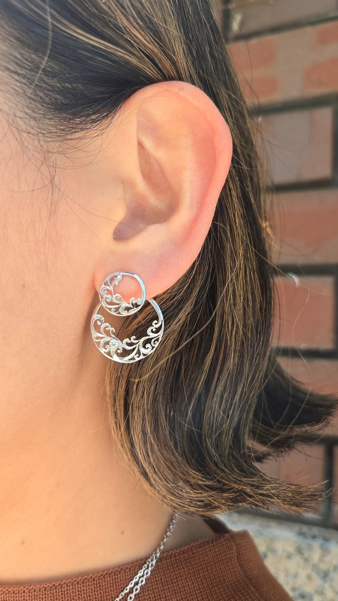 SV ROUND SKY EARRINGS