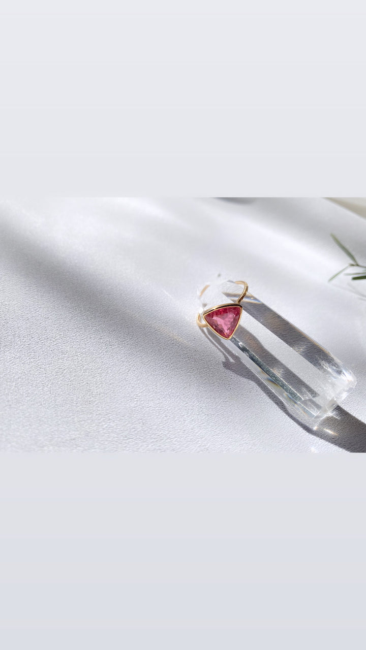 PINK TOURMALINE RING