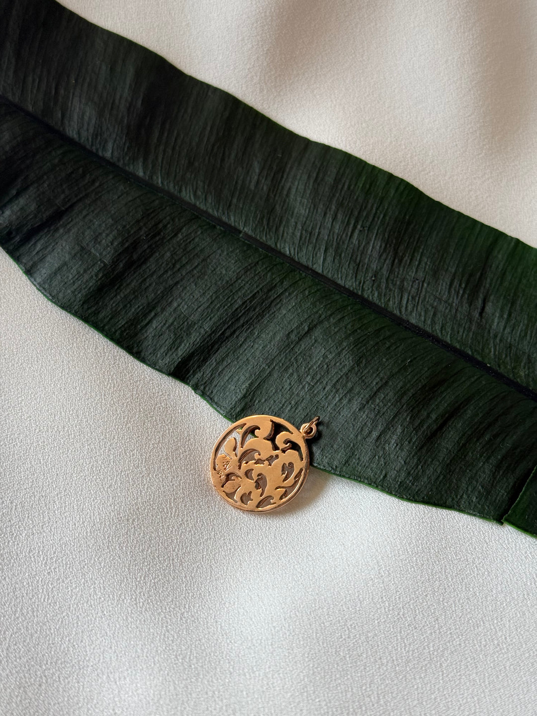 18MMROUND FILLIGREE PENDANT