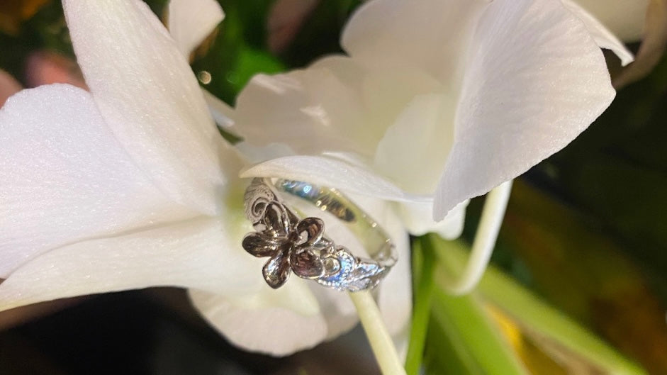 CHERISHPLUMERIA RING