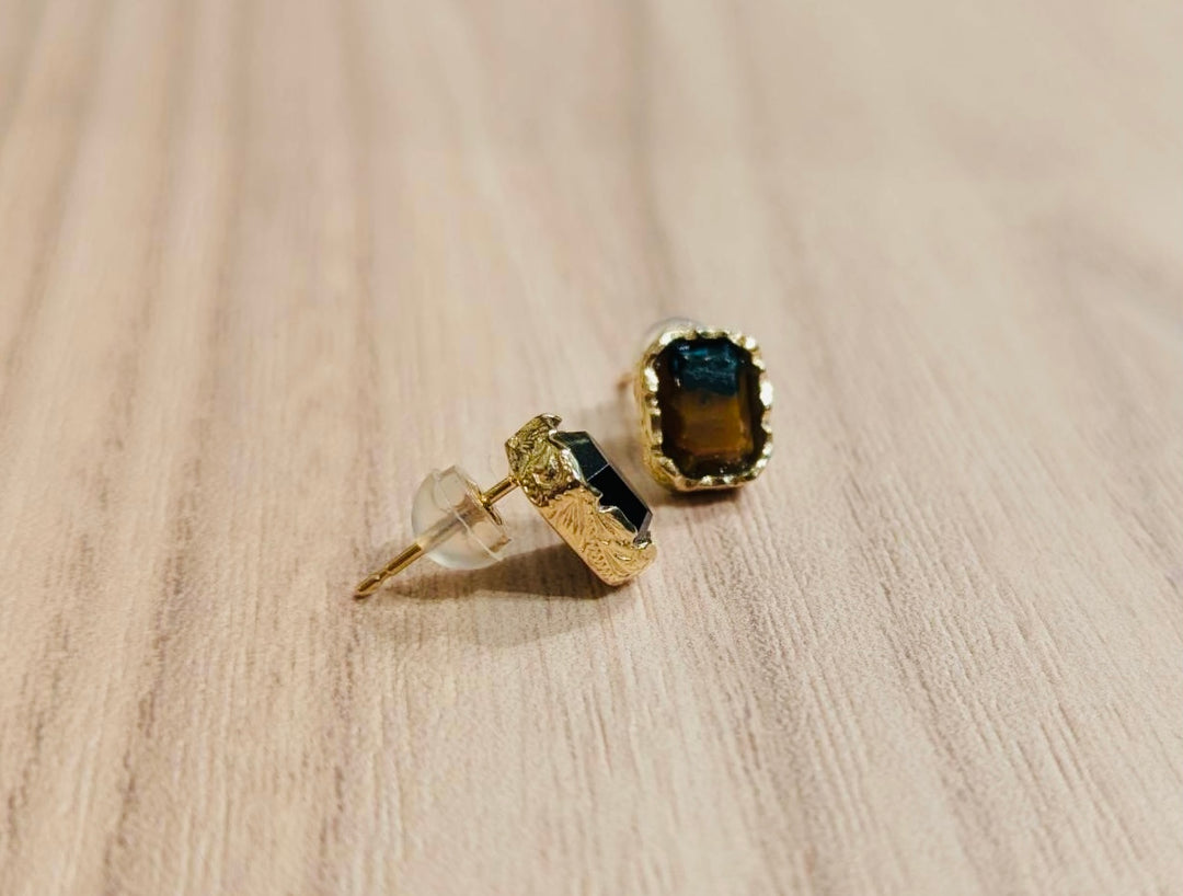 TIGER EYE EARRINGS